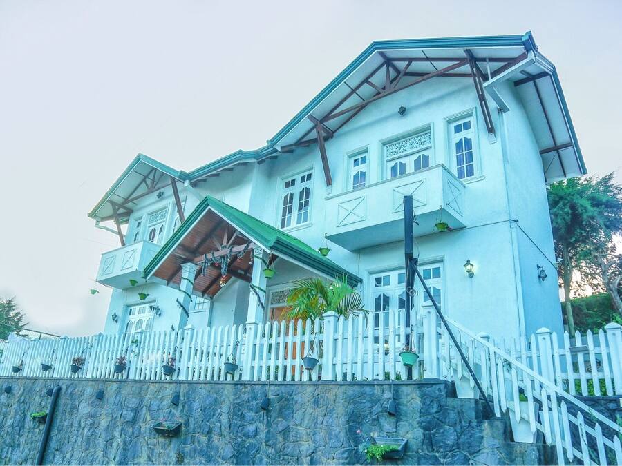 Majoituspaikan julkisivu