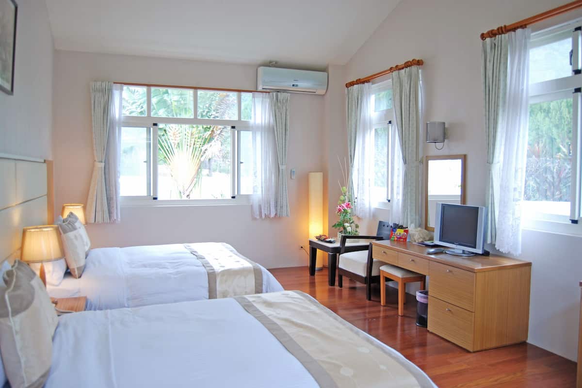 Cortinas blackout, camas plegables/adicionales y wifi gratis 