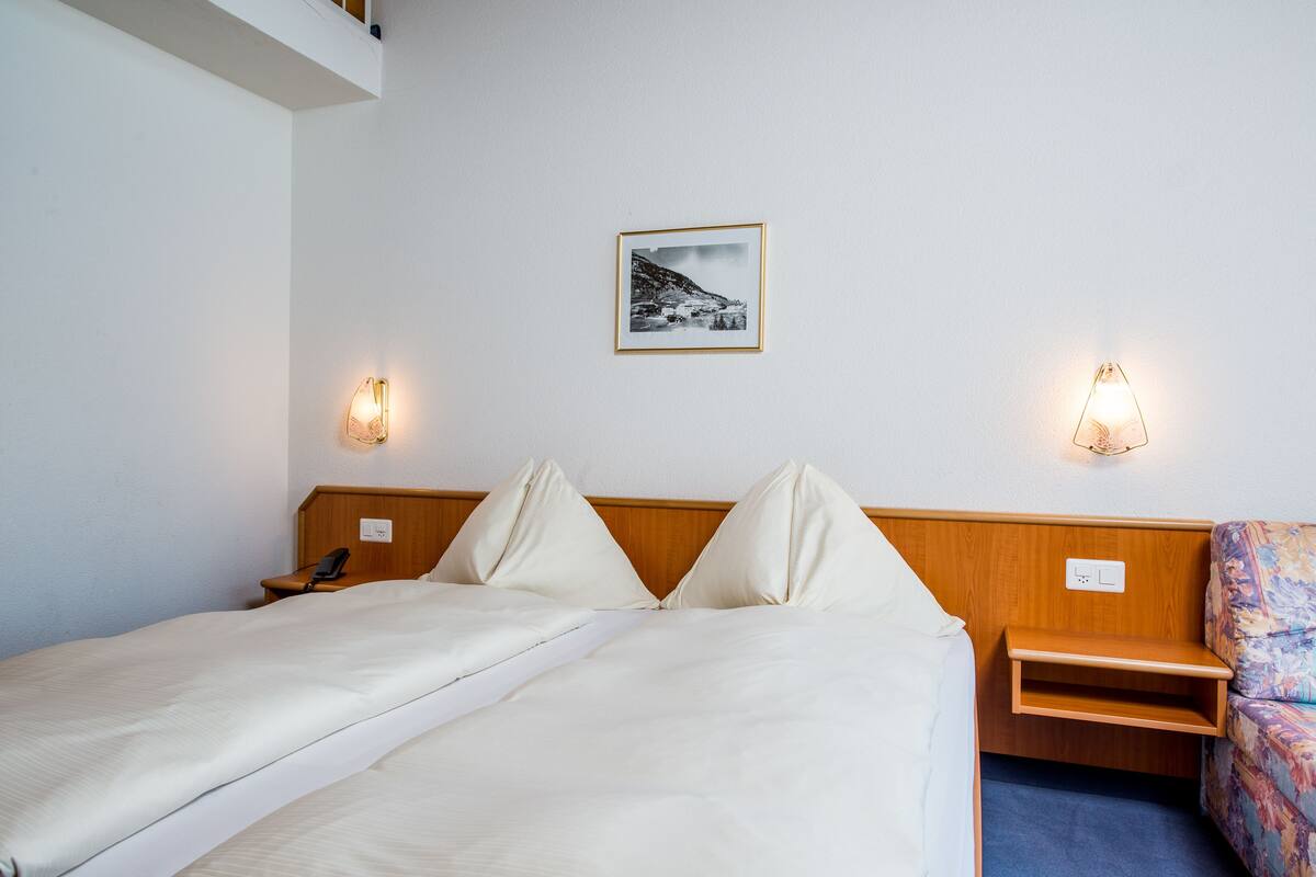 standard double room, 1 double bed, mountain view | room amenity