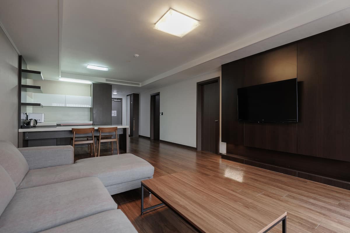 로열 스위트 (2 bedrooms and 2 bathrooms) | 암막 커튼, 무료 WiFi, 침대 시트