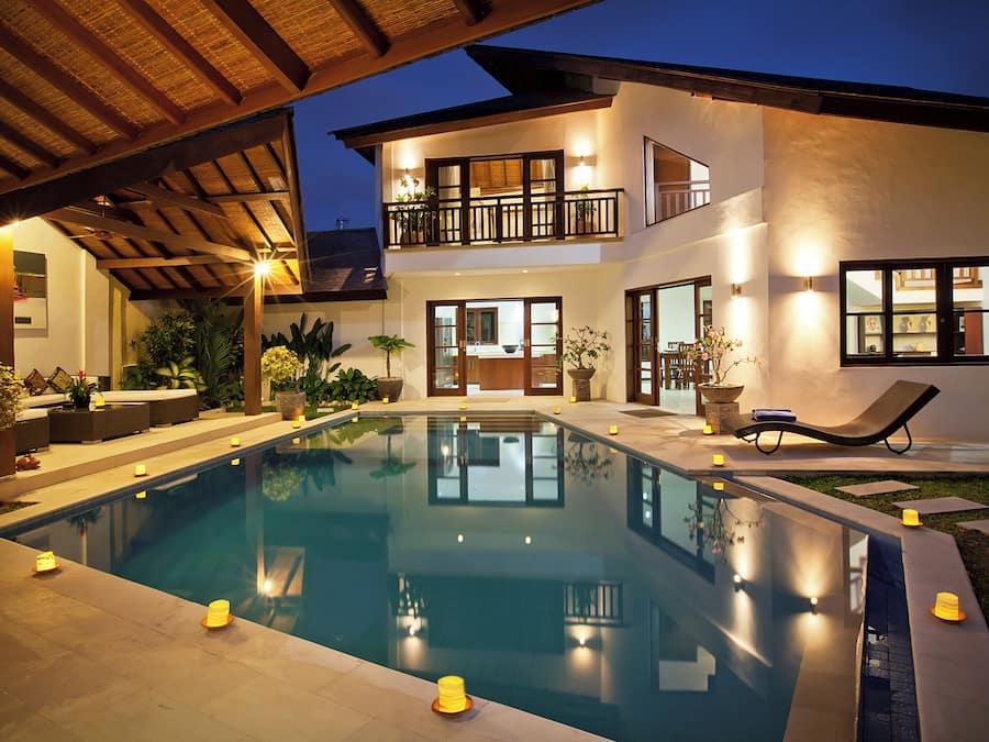 Fachada da propriedade