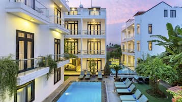 Fassade der Unterkunft