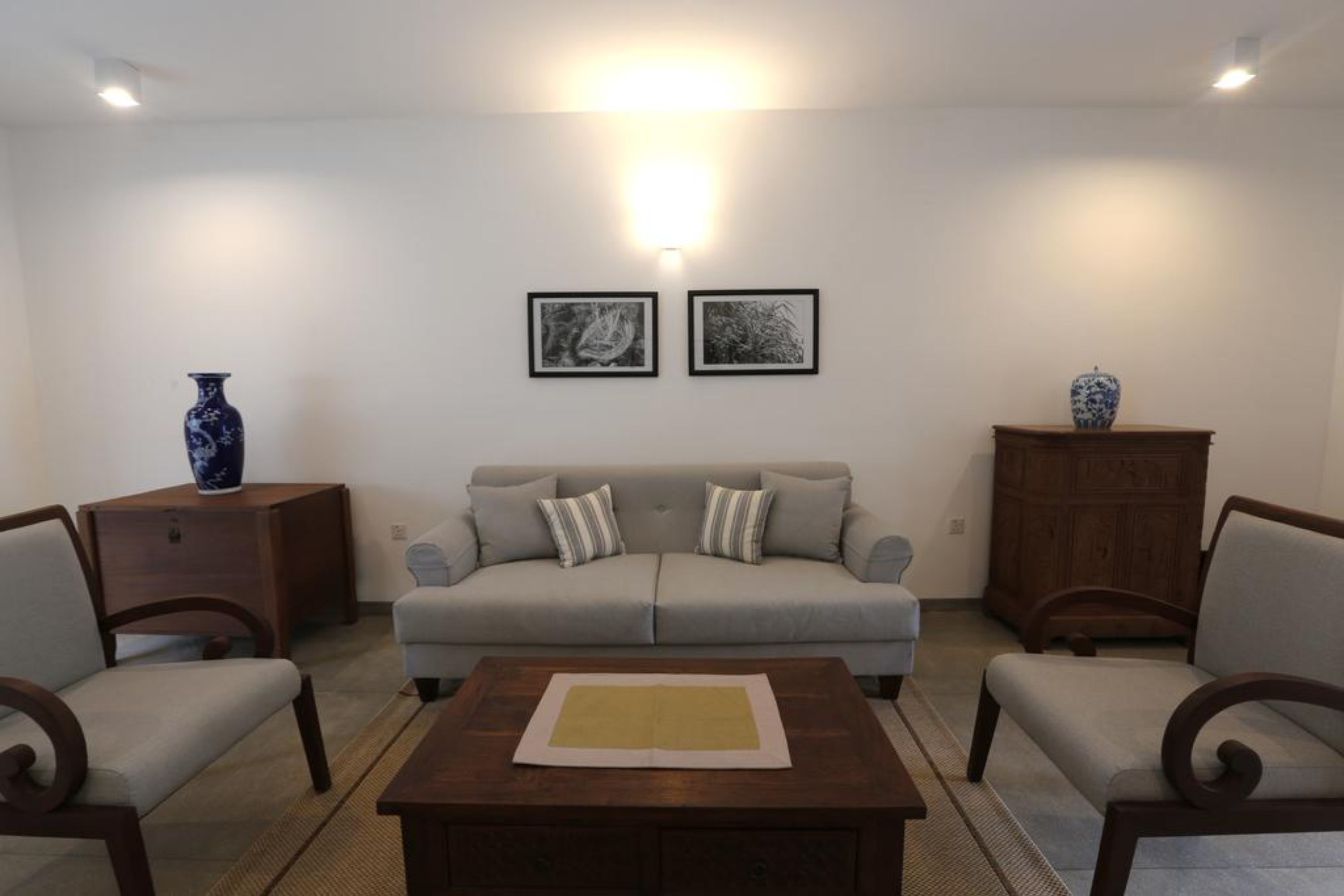 บริเวณนั่งเล่นที่ล็อบบี้