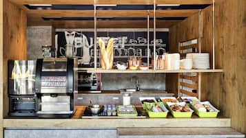 Daily buffet breakfast (EUR 8.9 per person)