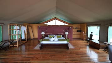 Premium Tent | 1 bedroom, premium bedding, in-room safe, individually decorated