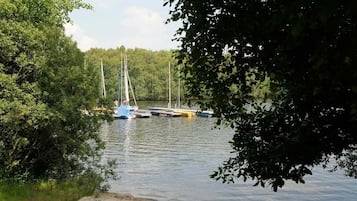 Blick von der Unterkunft