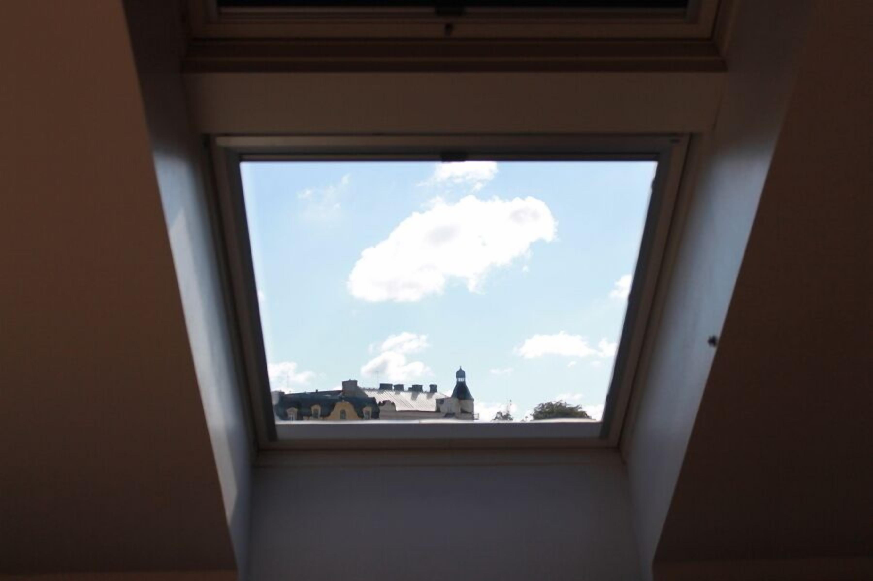 single room, shared bathroom | view from room