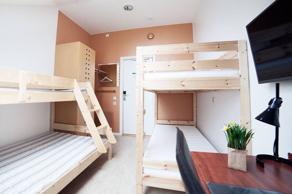 Hypo-allergenic bedding, in-room safe, desk, free WiFi