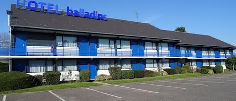 Majoituspaikan julkisivu