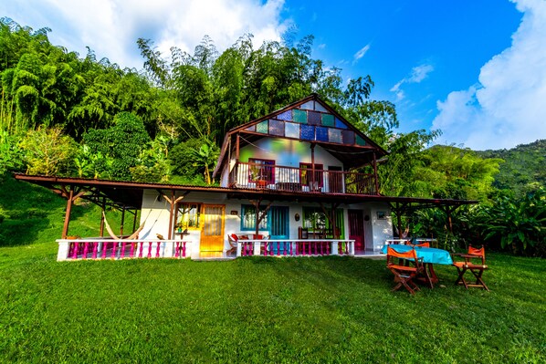 Fassade der Unterkunft