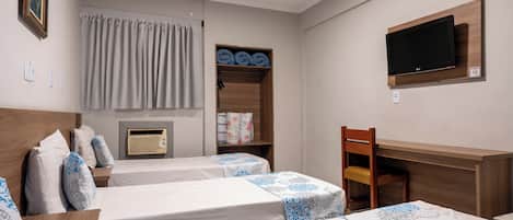 Free WiFi, bed sheets