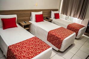 Habitación triple | Wifi gratis y ropa de cama