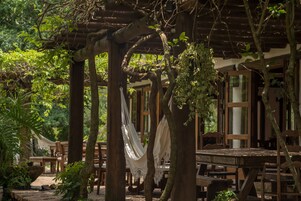 Lunch served, Brazilian cuisine