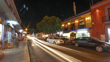 Front of property – evening/night