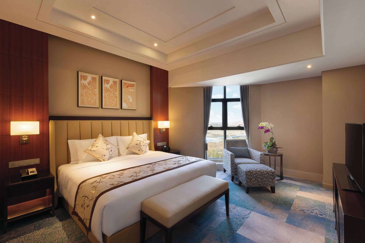 1 phòng ngủ, minibar, két bảo mật tại phòng, bàn 