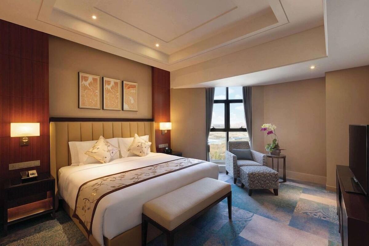 1 habitación, minibar, caja de seguridad en la habitación y escritorio