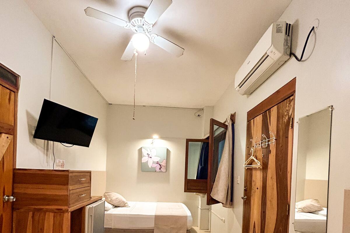 Comfort Quadruple Room, 2 Double Beds, Refrigerator