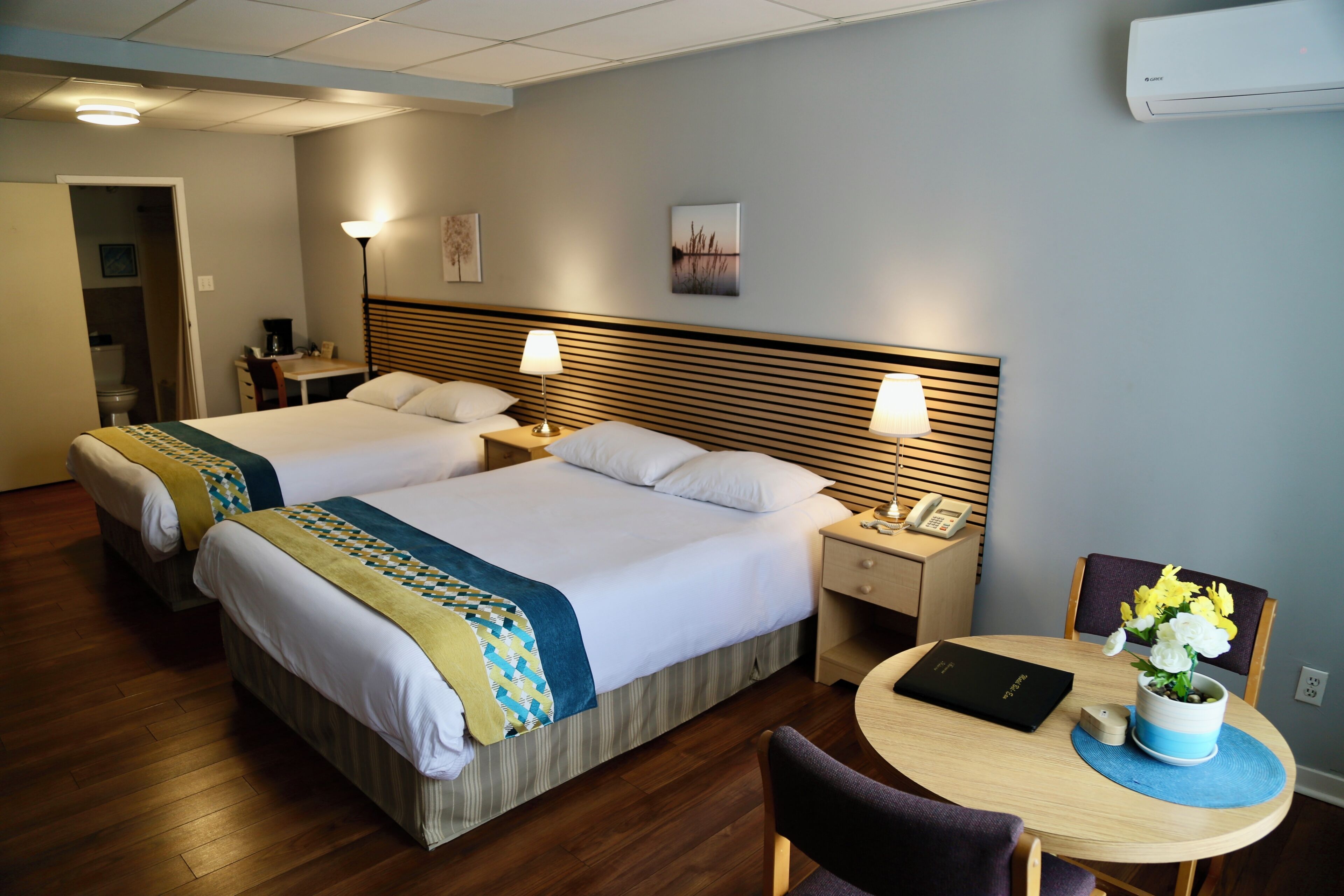 Room, 2 Queen Beds | Desk, laptop workspace, iron/ironing board, free WiFi