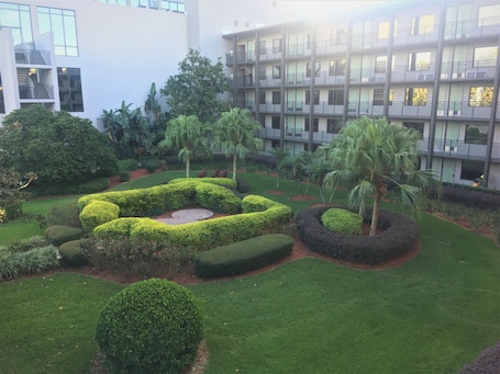 View from room. Wyndham Garden Lake Buena Vista – Disney Springs® Area