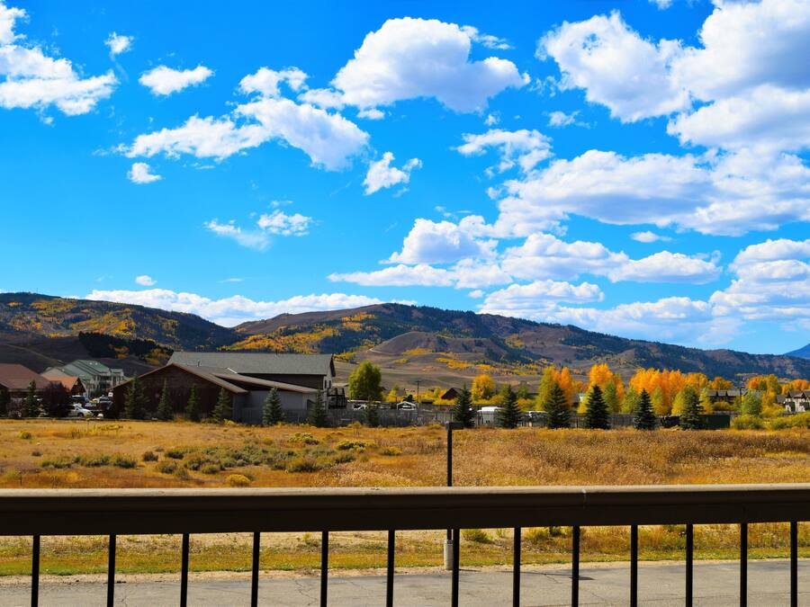 Uitzicht vanuit accommodatie