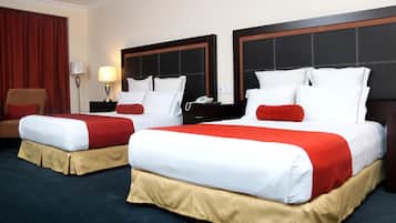 Premium bedding, in-room safe, desk, laptop workspace