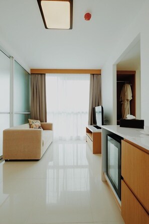 1 間臥室、高級寢具、客房內保險箱、遮光布/窗簾