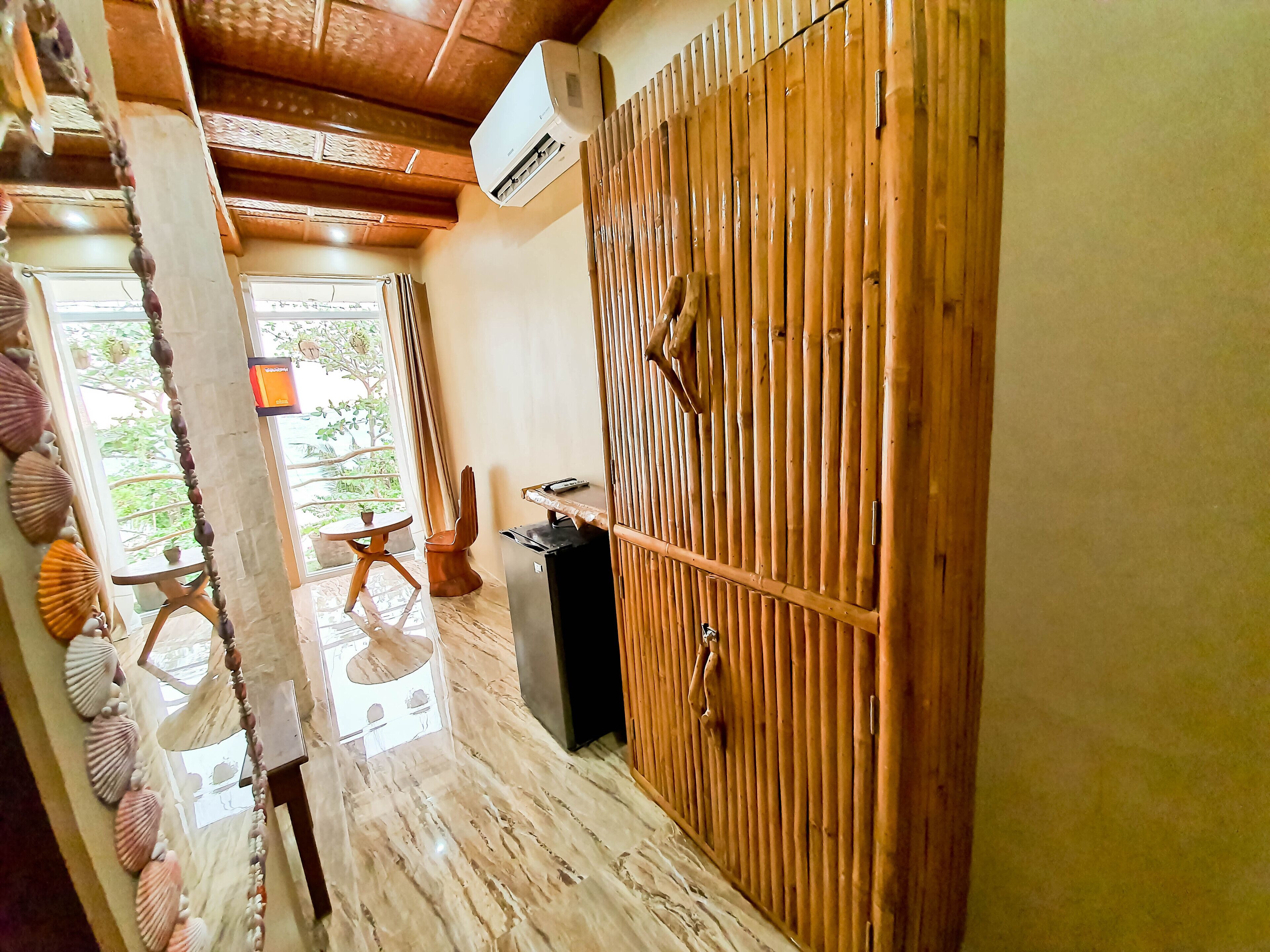 deluxe double room, ocean view | blackout curtains, free wifi