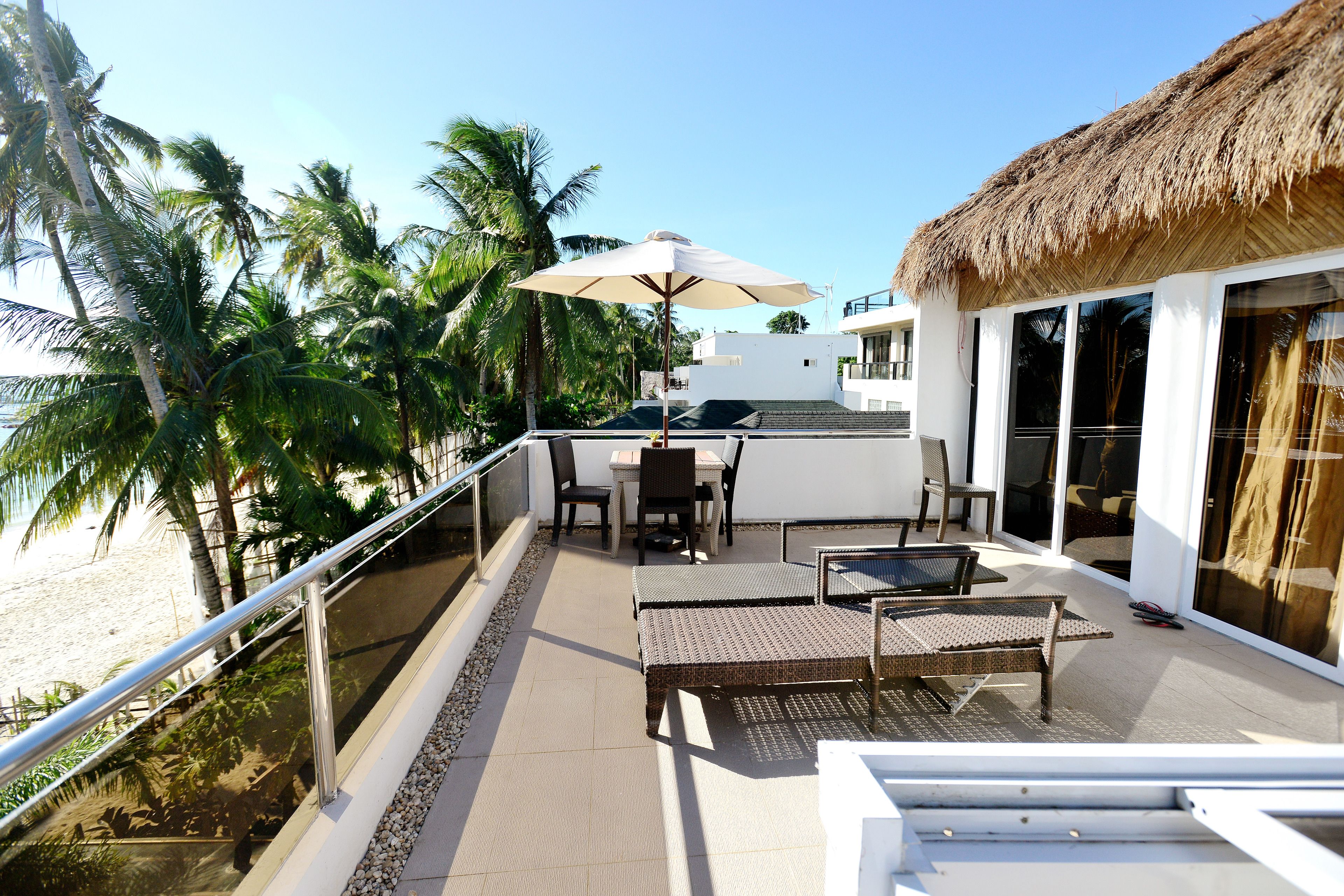 family room, 1 bedroom, ocean view | balcony