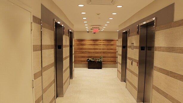 Lobby lounge - Travel City Apartments at Newport Centre (Jersey City)