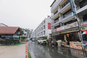 Majoituspaikan julkisivu