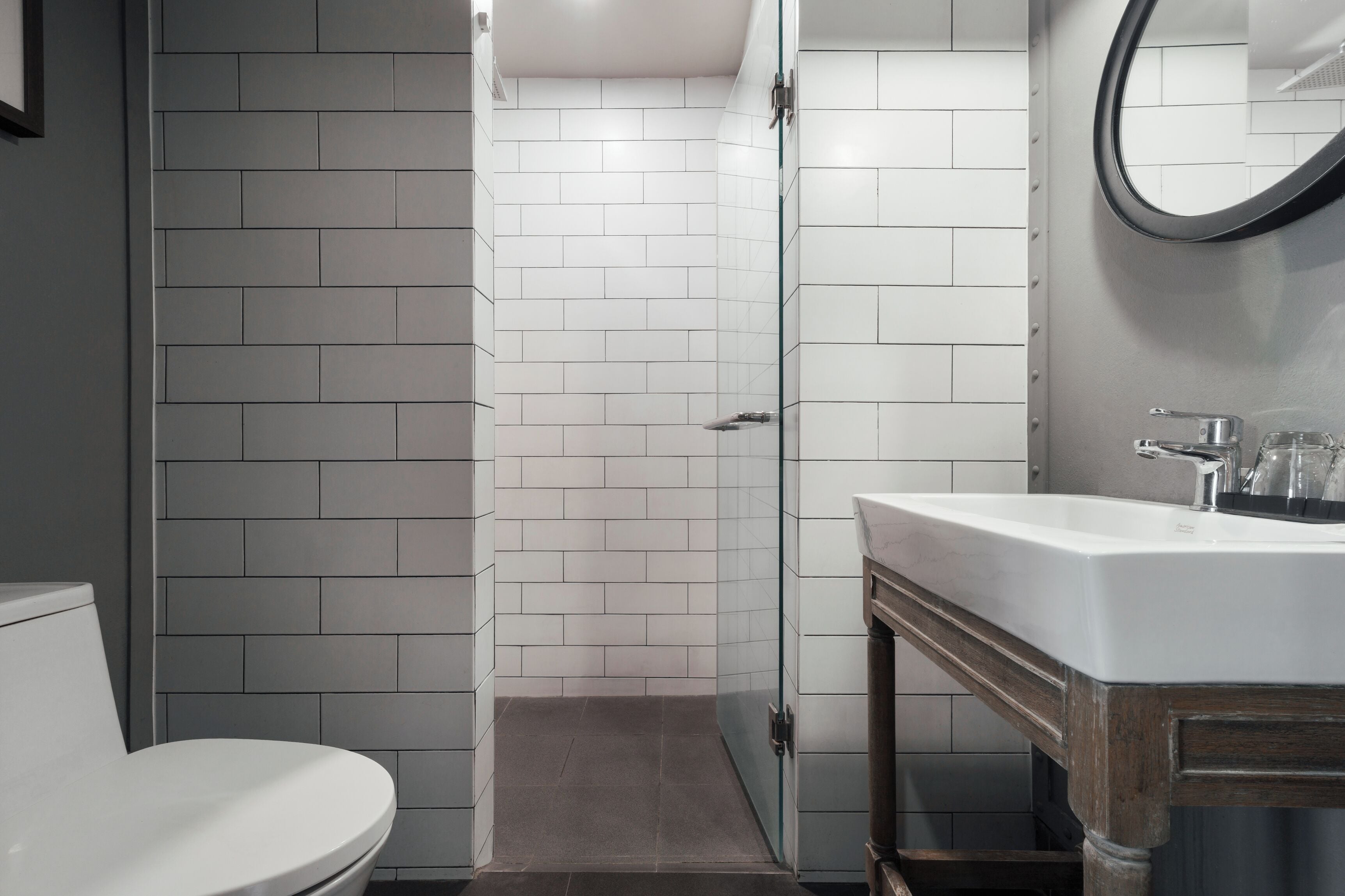 shower, free toiletries, hair dryer, slippers