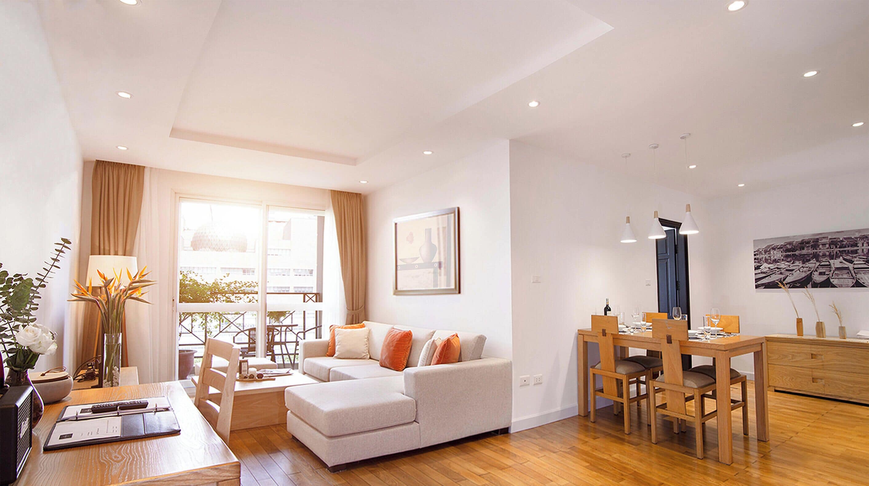Superior Apartment, 1 Bedroom, Private Bathroom, City View | Premium bedding, in-room safe, individually decorated