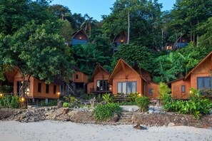 Fachada de la propiedad