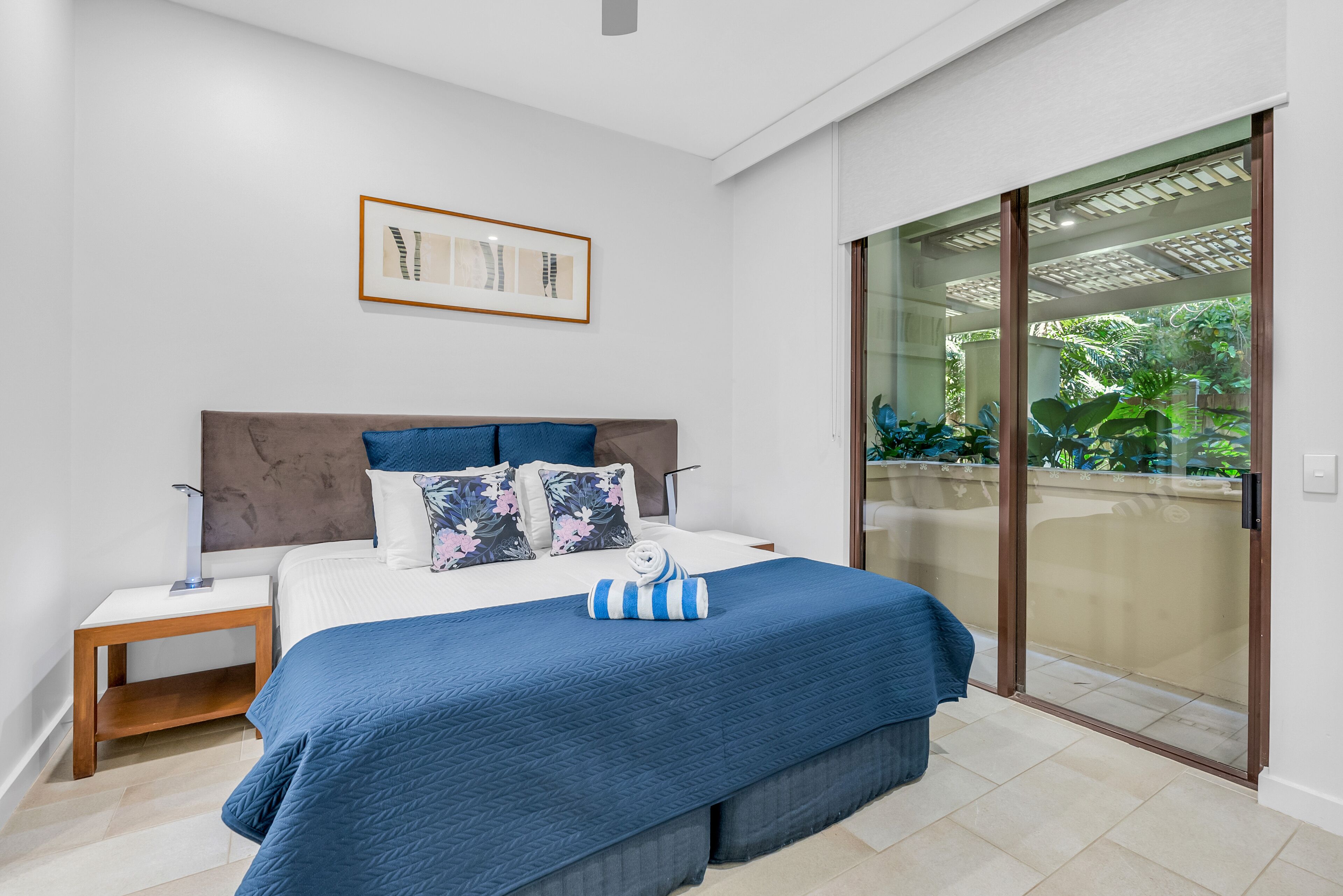 2 bedroom 2 bathroom courtyard | premium bedding, pillow-top beds, individually decorated