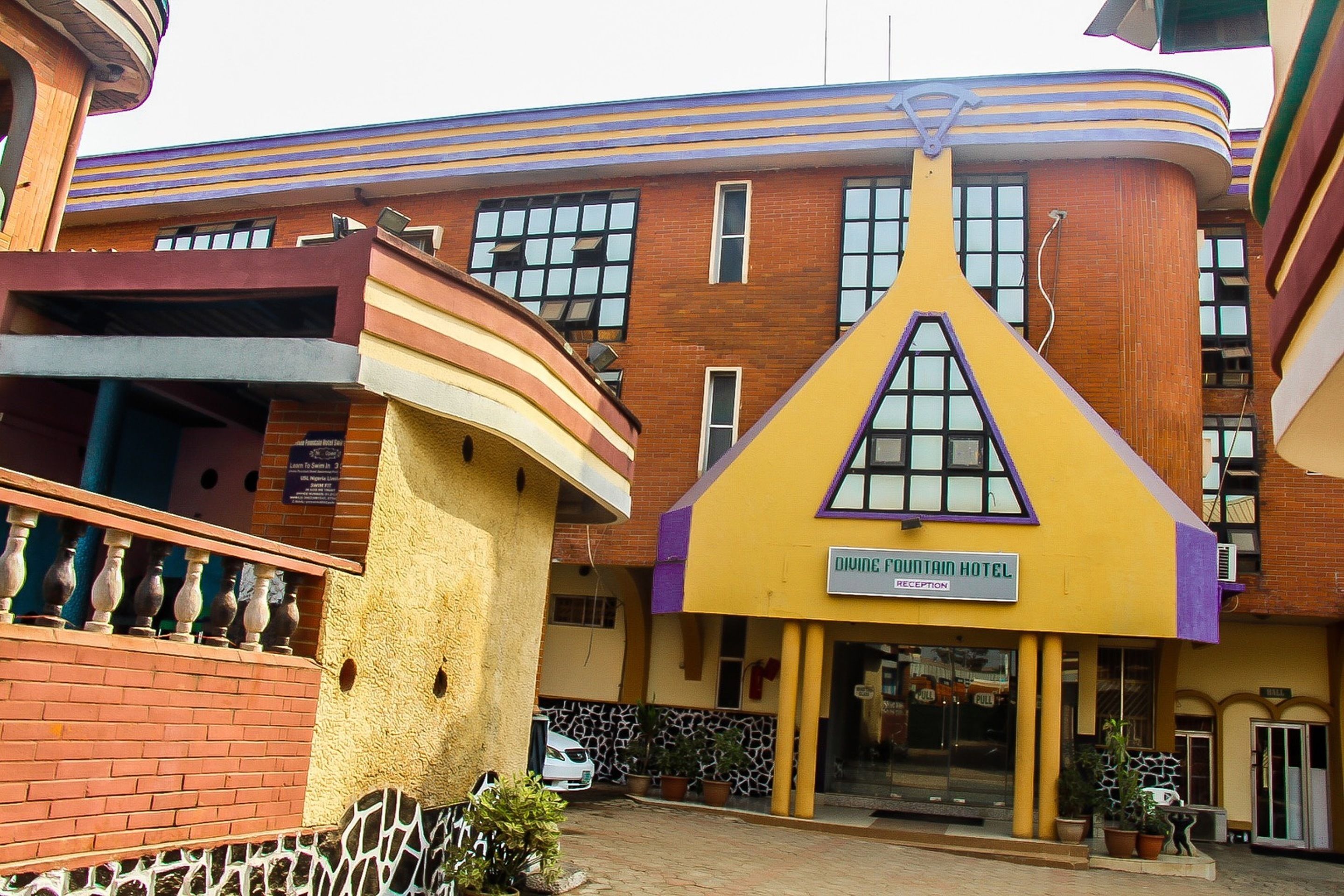 Entrada de l'allotjament