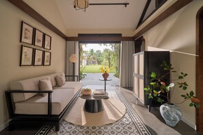 Grand-Villa, Gartenblick | Blick auf den Garten