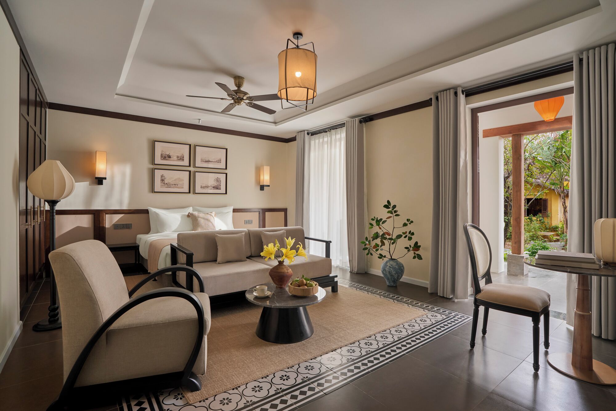 Villa, Garden View | 1 bedroom, down comforters, minibar, in-room safe