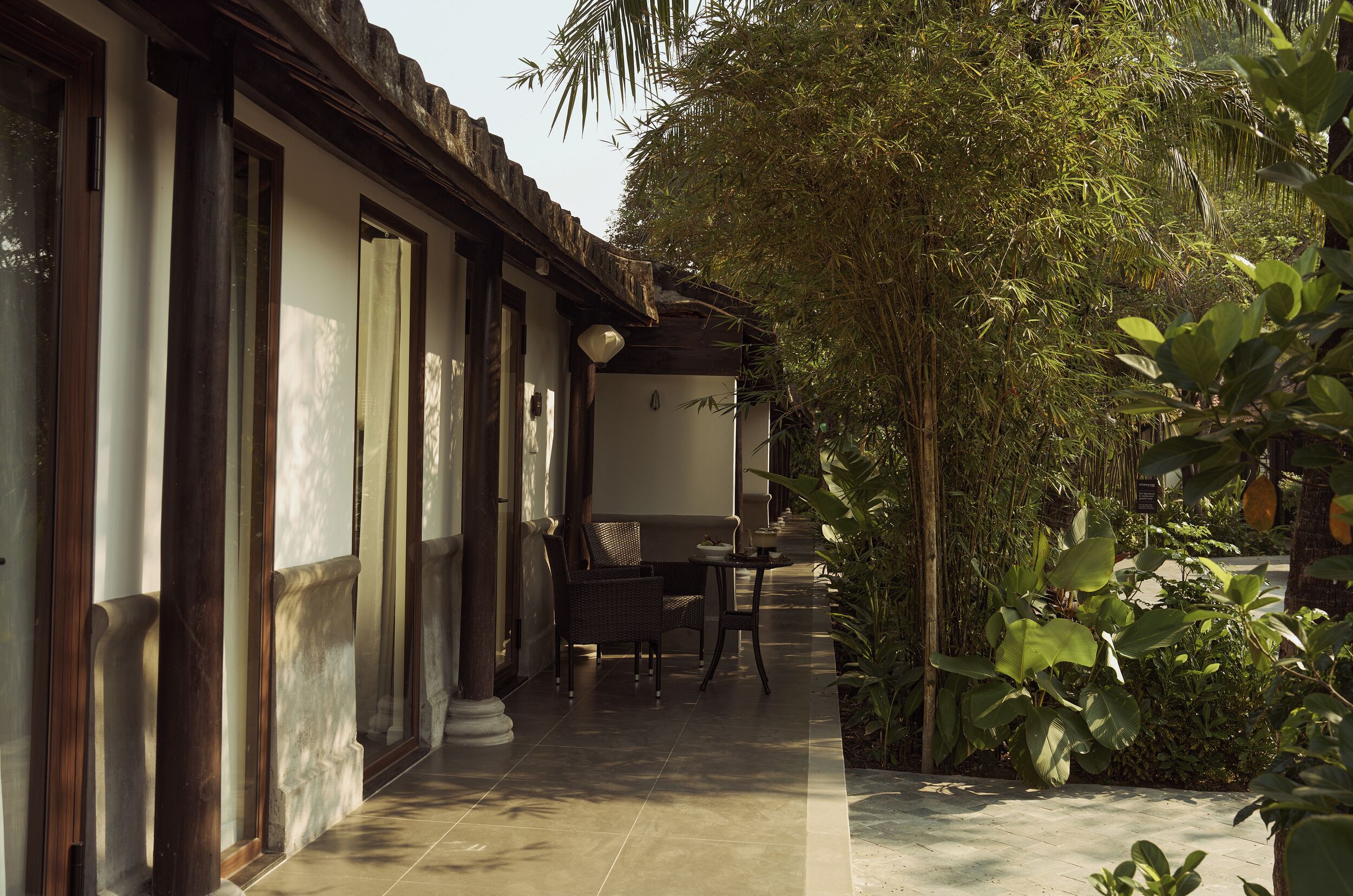 Deluxe-Villa, Gartenblick | Ausblick vom Zimmer