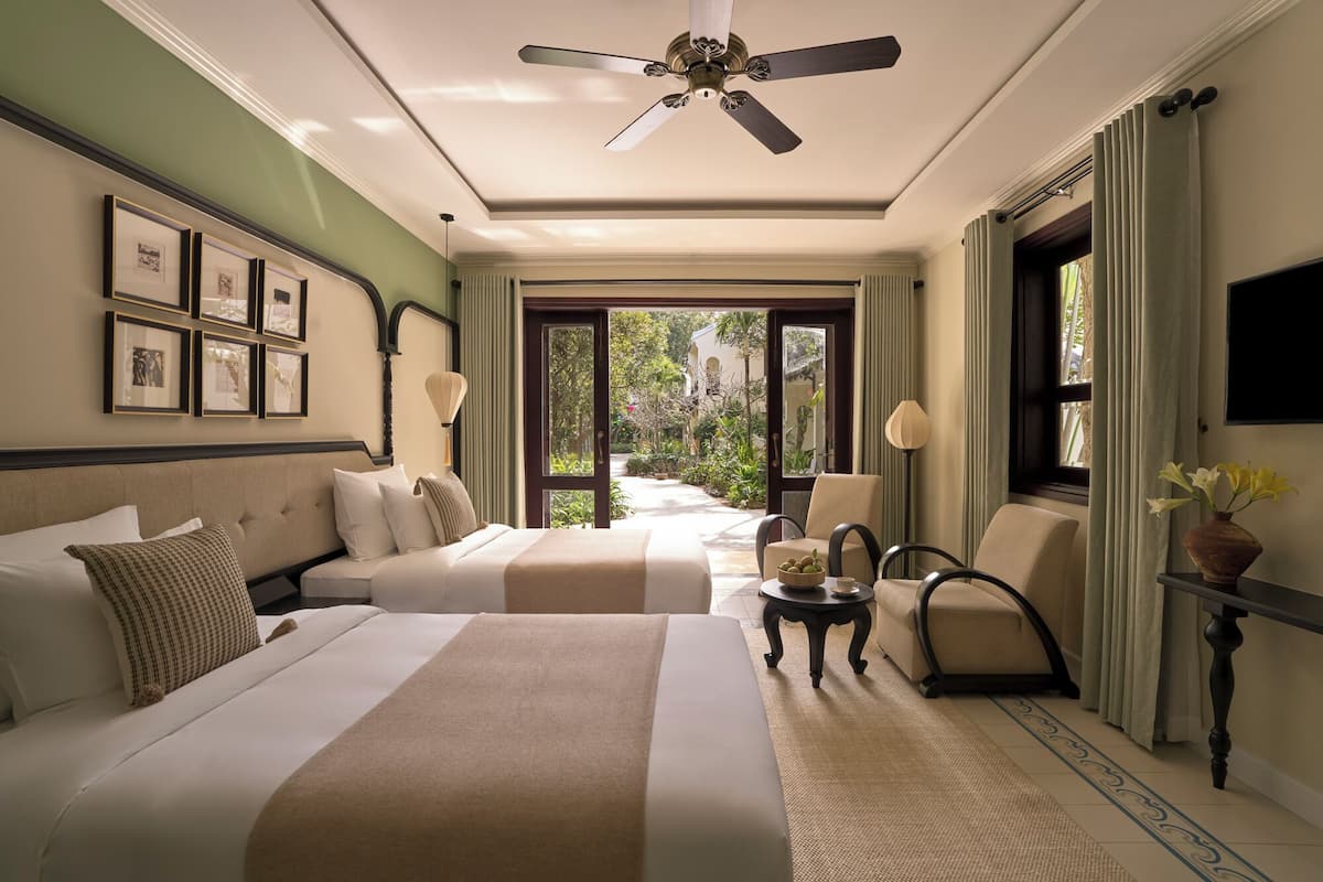 別墅, 花園景 | 1 間睡房、羽絨被、迷你吧、房內夾萬