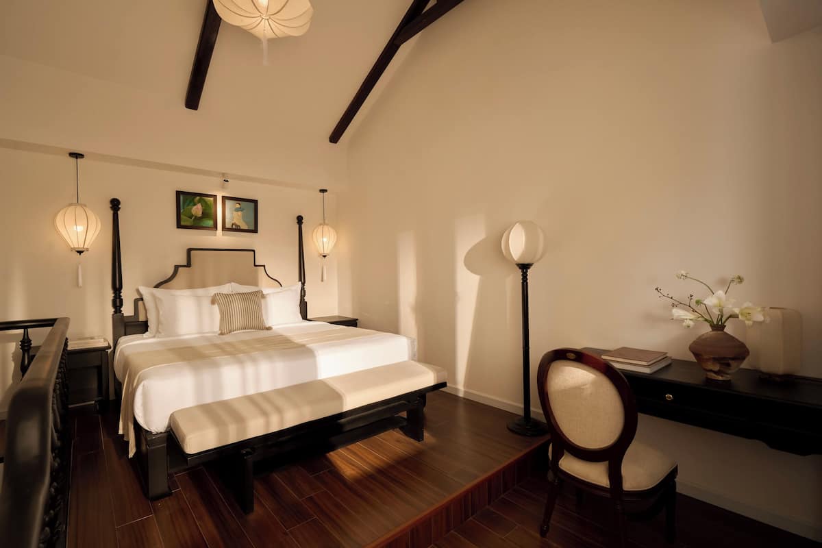 Appartement Duplex, vue ville | 1 chambre, couette en duvet d'oie, minibar