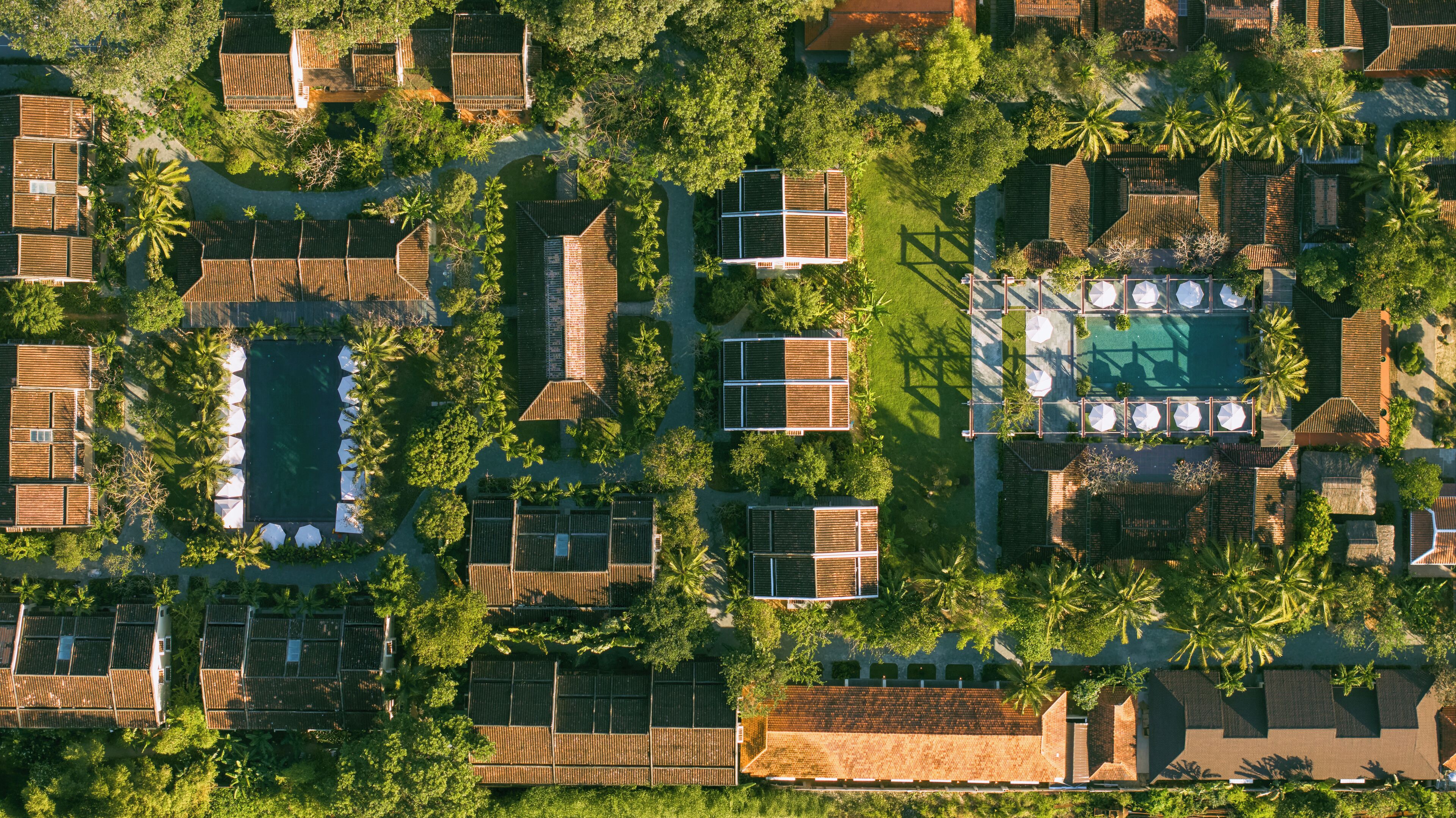 Kort over overnatningsstedet