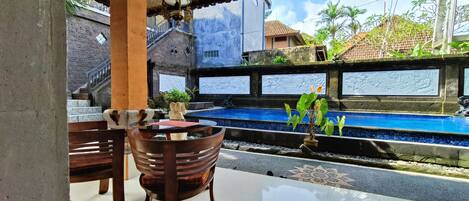 Double Room, Pool View | View from room