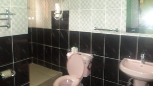 Shower, free toiletries - Divine Fountain Omole (Lagos)
