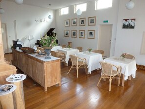 Daily buffet breakfast (EUR 20 per person)