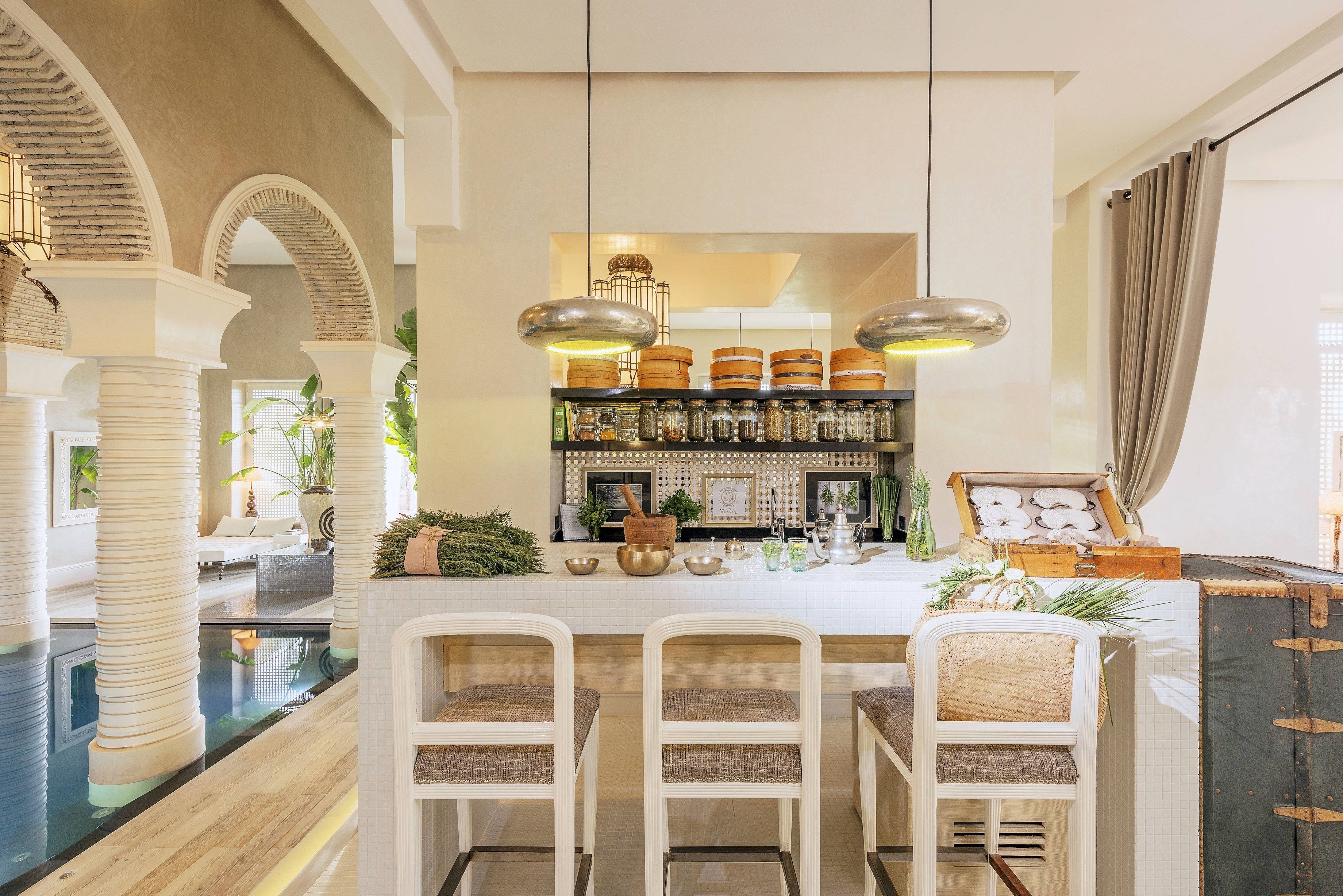 Couples treatment room(s), steam room, Turkish bath/hammam