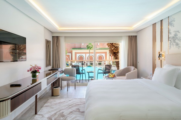 Premium-Doppelzimmer, 1 King-Bett, Poolblick (Prestige)