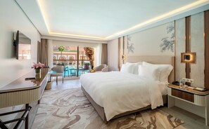 Premium-Doppelzimmer, 1 King-Bett, Poolblick (Prestige)