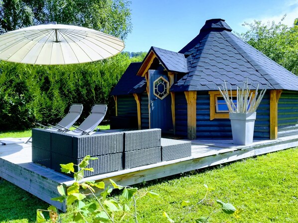 Vue depuis l’hébergement