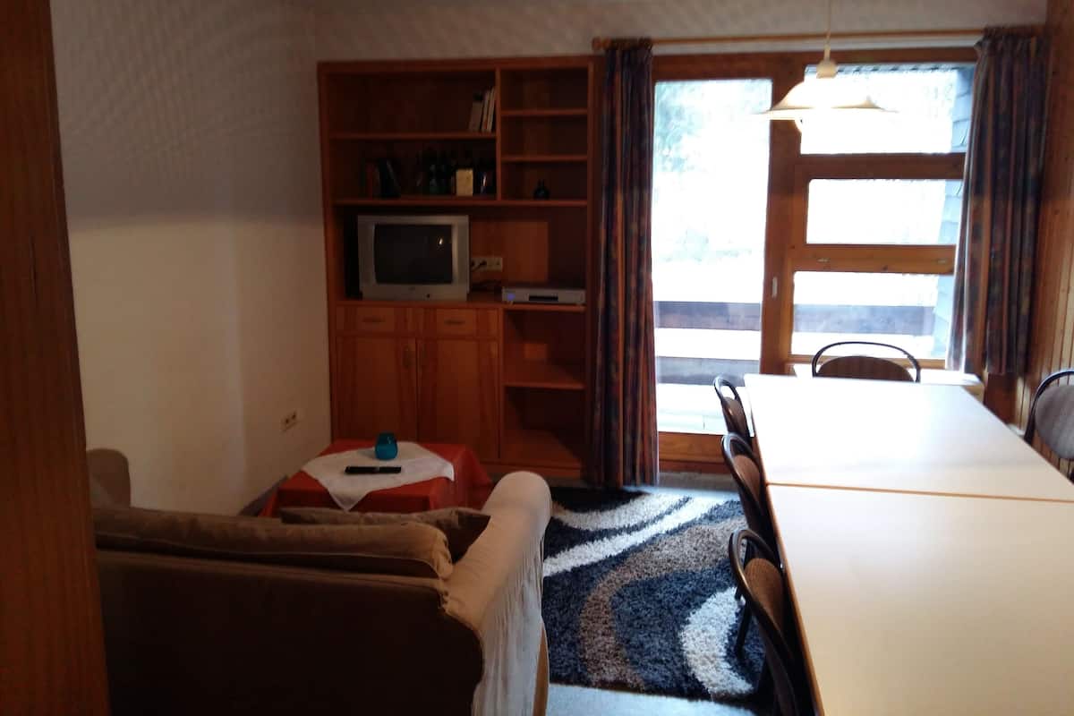 Deluxe Apartment | Living room | TV