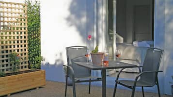 Chambre Deluxe Double ou avec lits jumeaux, salle de bains attenante (Deluxe room) | Jardin